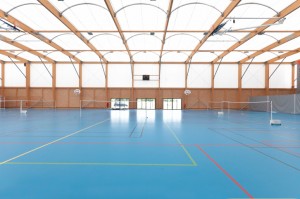 Volleyball equipment for gyms