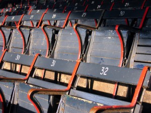 Bleachers in need of repair