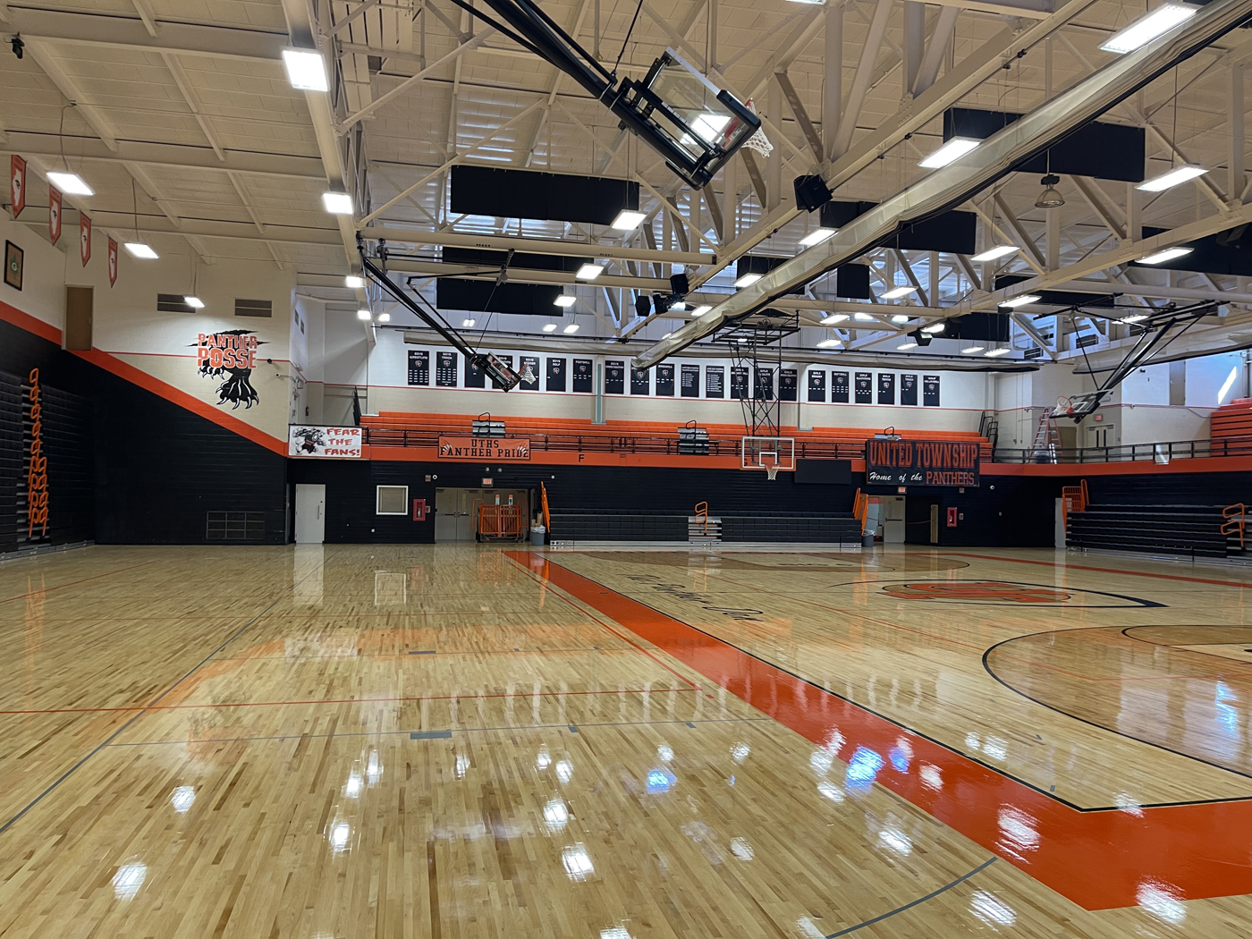 Featured Project: United Township High School Telescopic Bleacher Installation Contractor