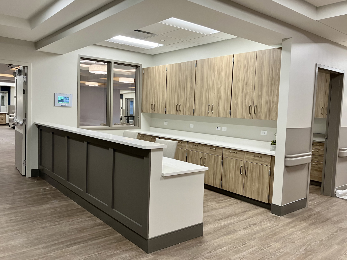 Custom Casework, Millwork & Laminating Marklund Wasmond Center in Elgin IL