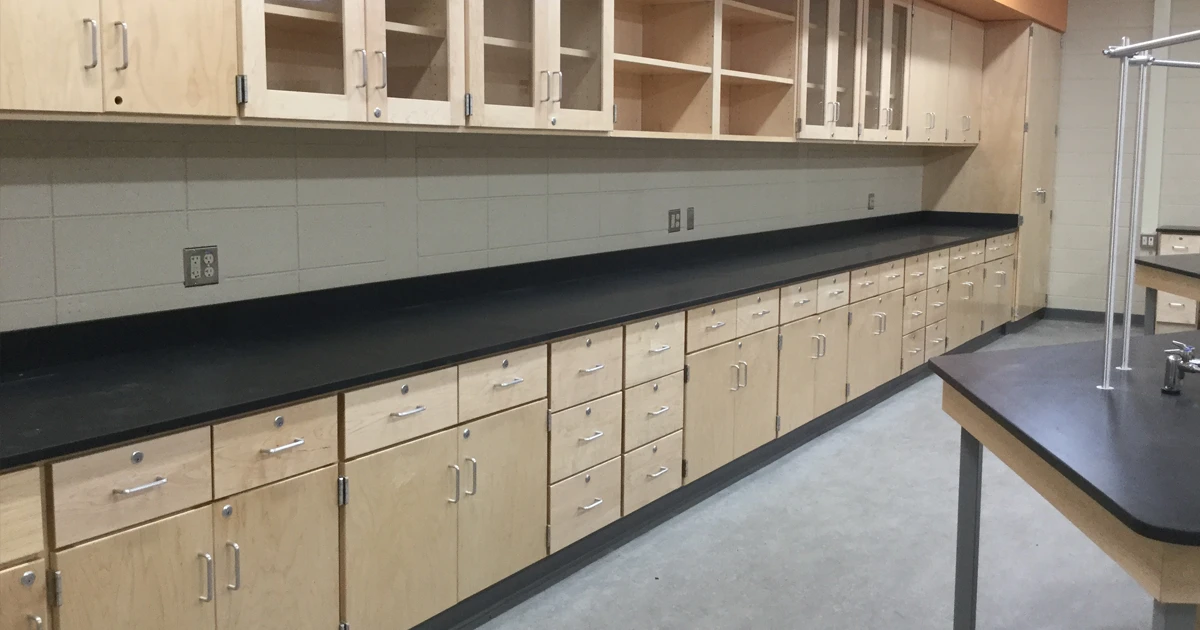 Custom Laboratory Casework Contractor West Chicago High School