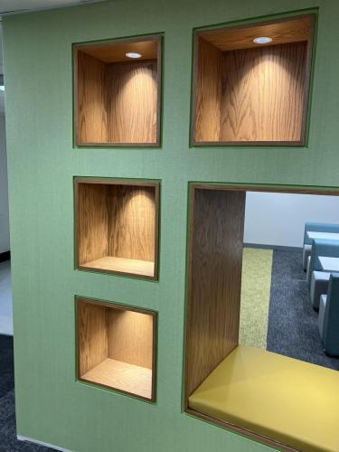 Custom Library Casework and Learning Center Renovation