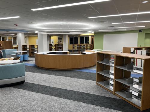 Custom Library Casework and Learning Center Renovation