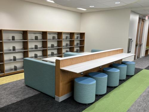 Custom Library Casework and Learning Center Renovation