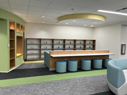 Custom Library Casework and Learning Center Renovation