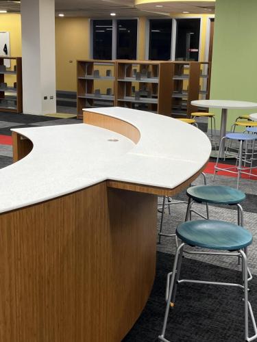 Custom Library Casework and Learning Center Renovation