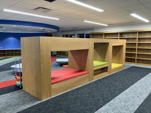 Custom Library Casework and Learning Center Renovation