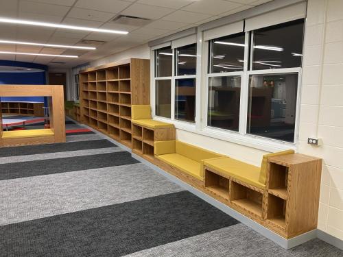 Custom Library Casework and Learning Center Renovation