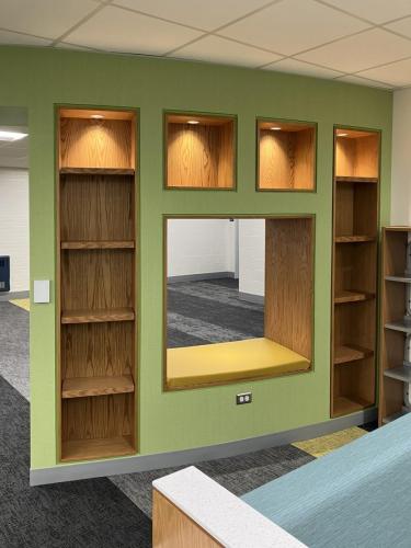 Custom Library Casework and Learning Center Renovation